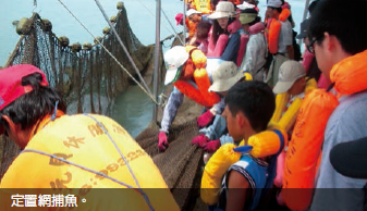 定置網捕魚