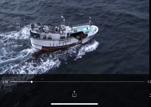 6_臺灣籍漁船部分畫面三（照片係摘錄自綠色和平「開動之前Before you eat」之募款影片）